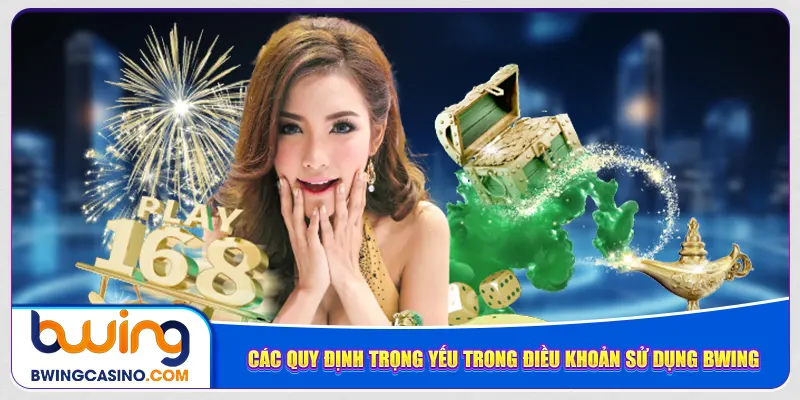 Các quy định trọng yếu trong điều khoản sử dụng bwing